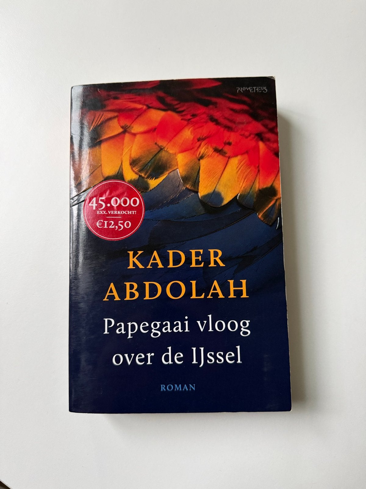 Kader Abdolah - Papegaai vloog over de IJssel (Roman), Boeken, Ophalen of Verzenden, Gelezen, Nederland
