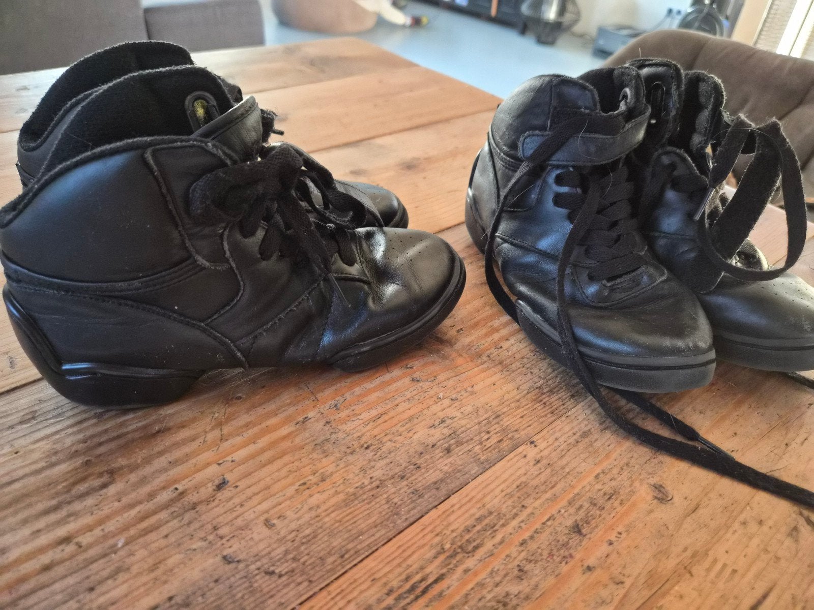 Papillon dansschoenen maat 34.5 - Gebruikt, goede staat, Zwart, Dansschoenen, Ophalen of Verzenden, Papillon