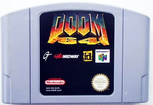 Nintendo 64 - Doom, Vanaf 18 jaar, Shooter, 1 speler, Ophalen of Verzenden