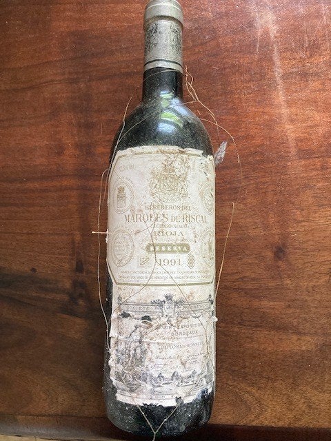 Marques de Riscal Reserva rioja 1991 wijn, Ophalen, Frankrijk, Rode wijn