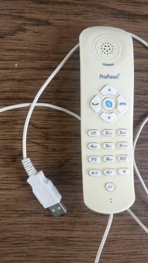Profoon internet phone IP-22 Skype telefoon, Telecommunicatie, Datacommunicatie en VoIP, Ophalen of Verzenden, Zo goed als nieuw