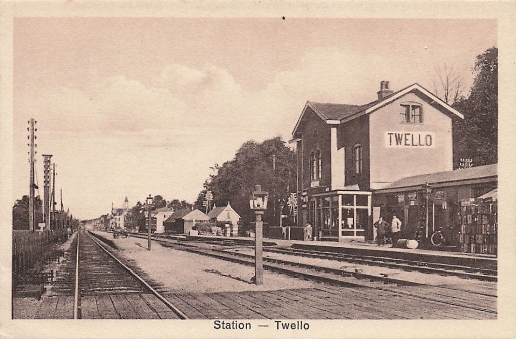 AN050 Twello Station ca. 1920, Verzenden, Voor 1920, Ongelopen, Gelderland