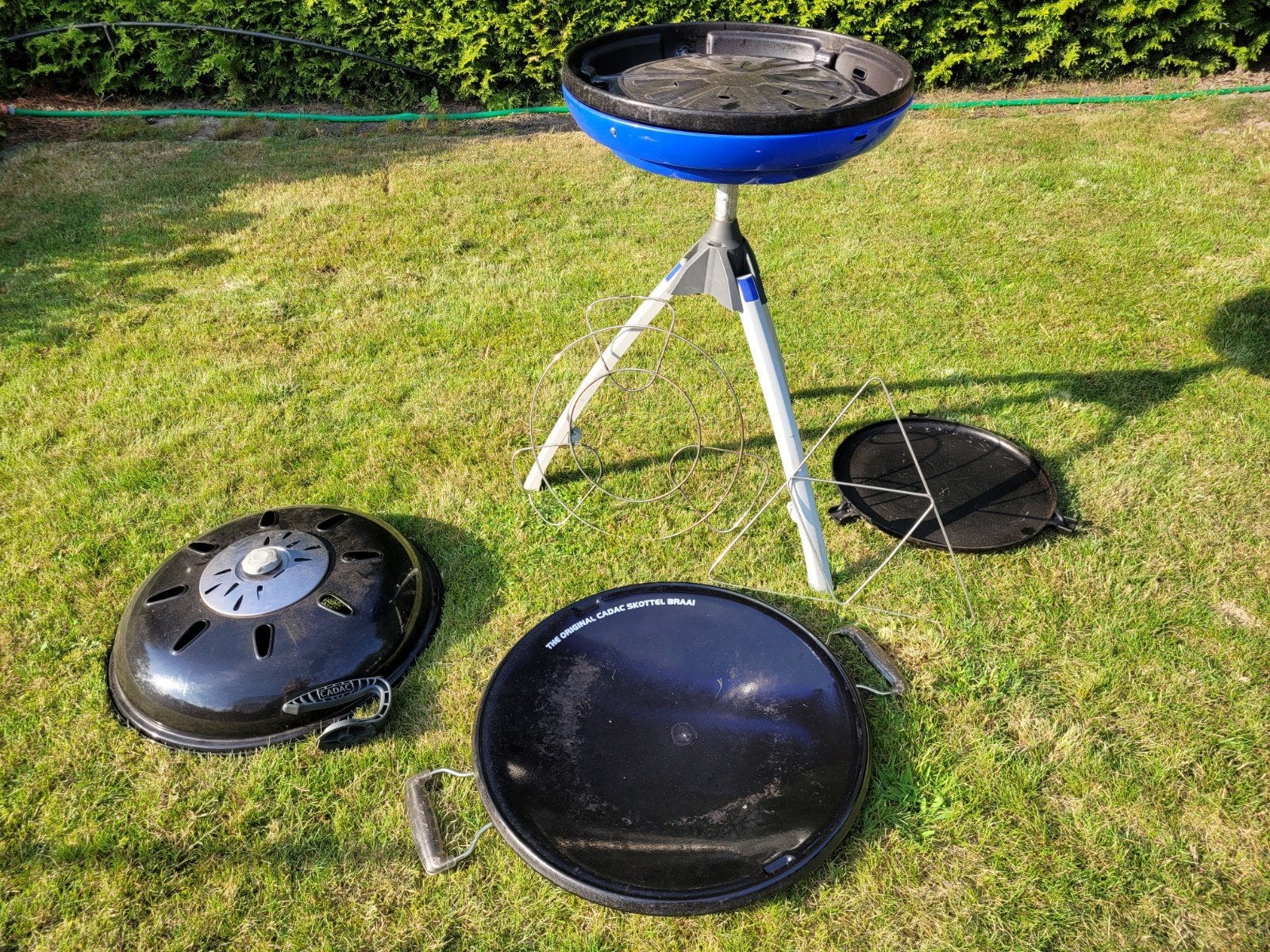 Skottelbraai, Tuin en Terras, Gasbarbecues, Ophalen, Gebruikt