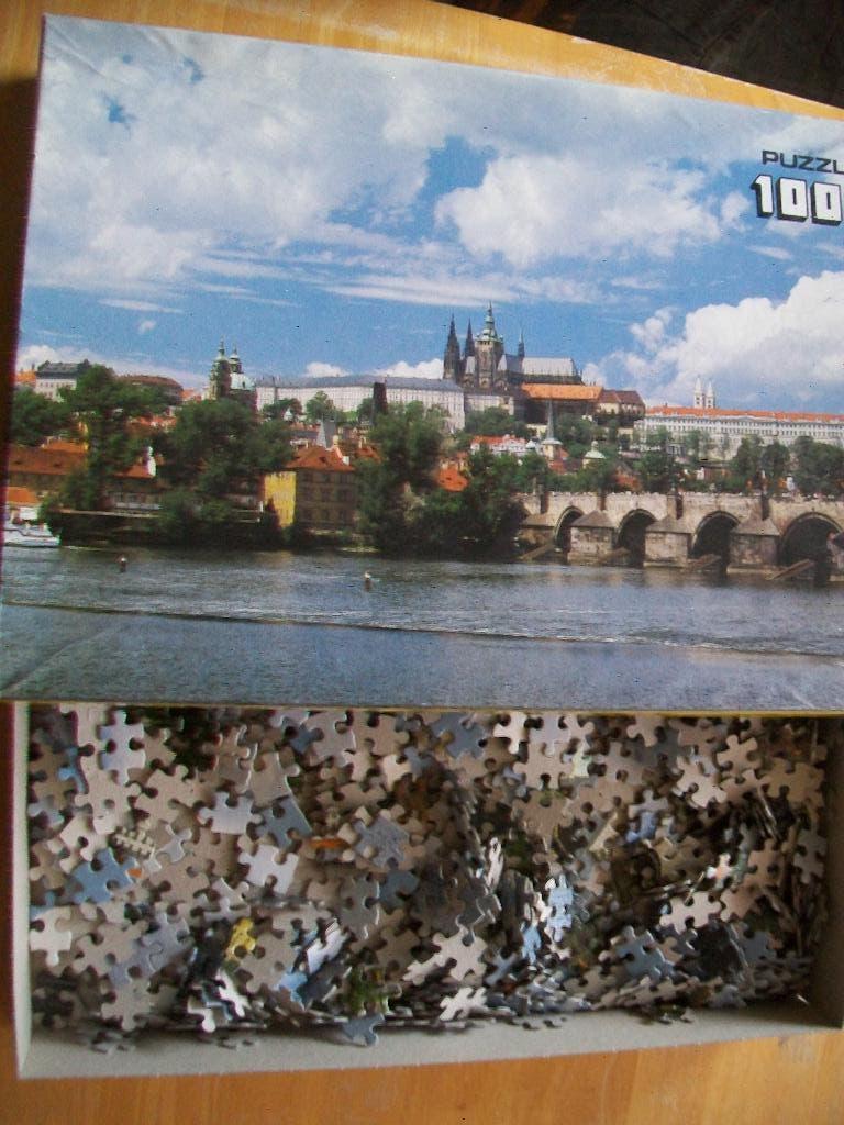legpuzzel Praag, Ophalen of Verzenden, 500 t/m 1500 stukjes, Zo goed als nieuw, Legpuzzel