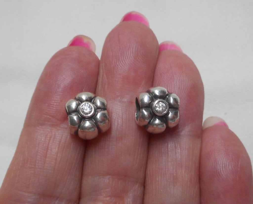 Pandora set 2 zilveren bedels nr.341