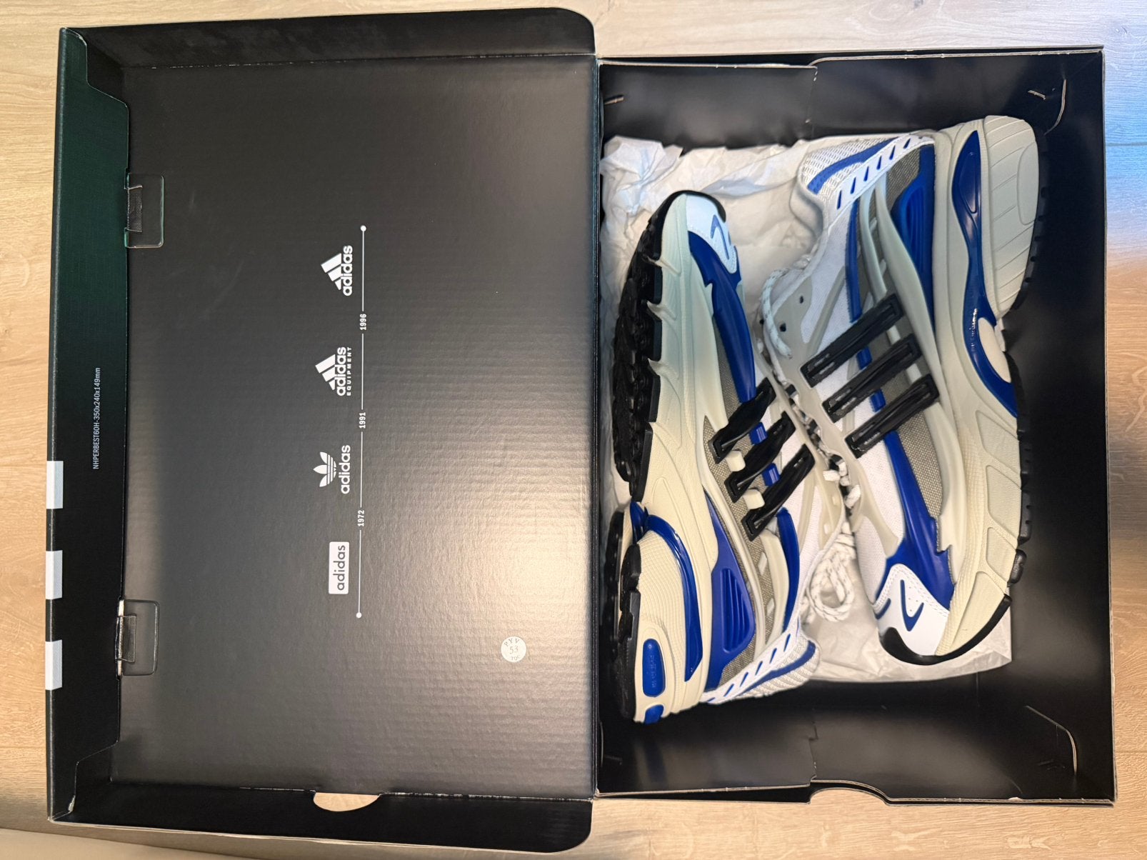Adidas Jellyfish Royal Blue EU 43 US 9.5, Kleding | Heren, Blauw, Nieuw, Ophalen of Verzenden, Sneakers of Gympen