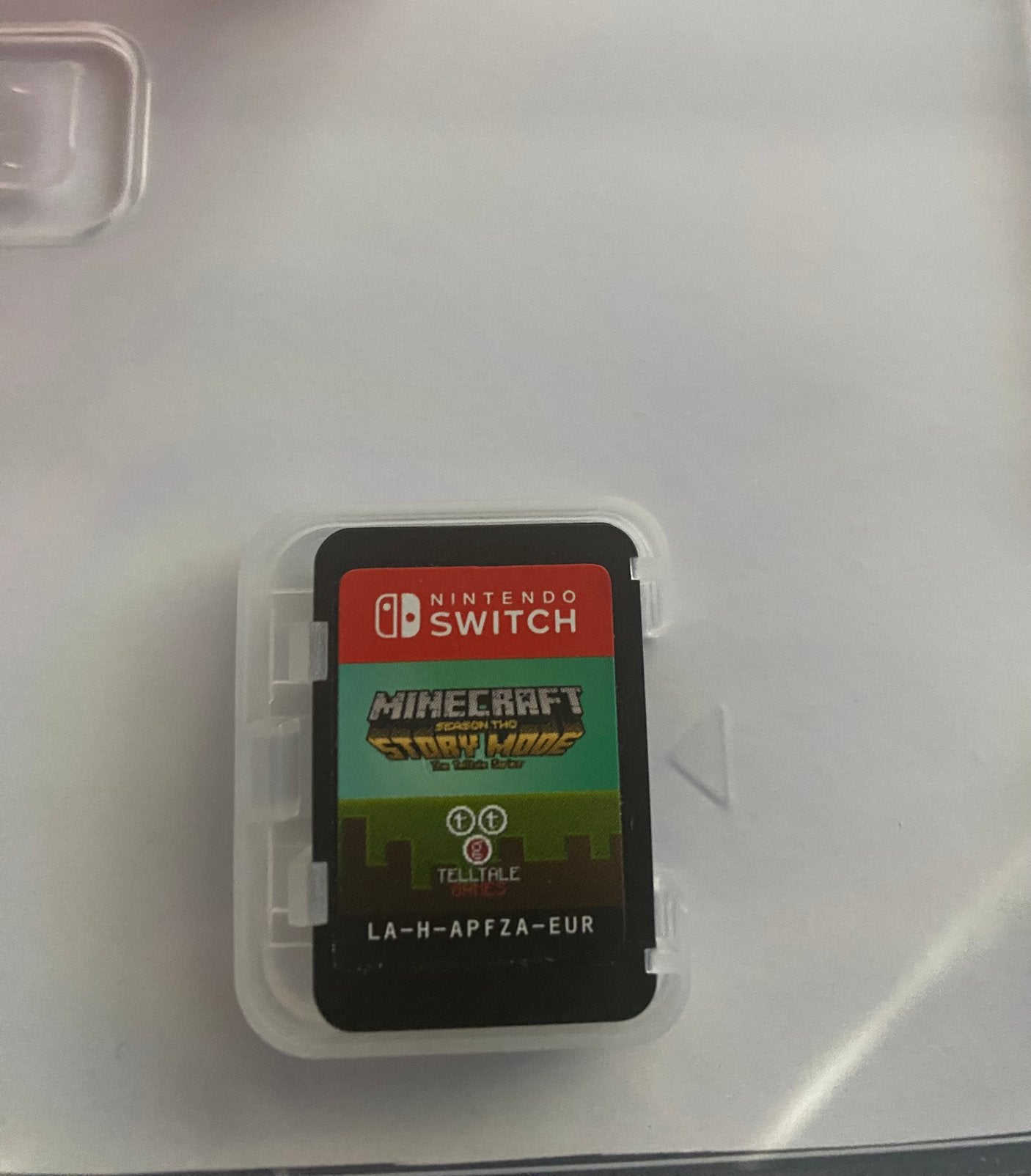 Minecraft Story Mode Season 2 SWITCH (zeldzaam), 1 speler, Ophalen of Verzenden, Zo goed als nieuw, Vanaf 7 jaar