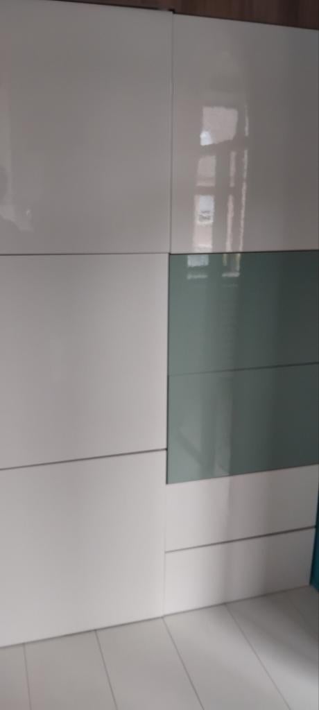 IKEA Besta kast wit en blauw, Ophalen of Verzenden