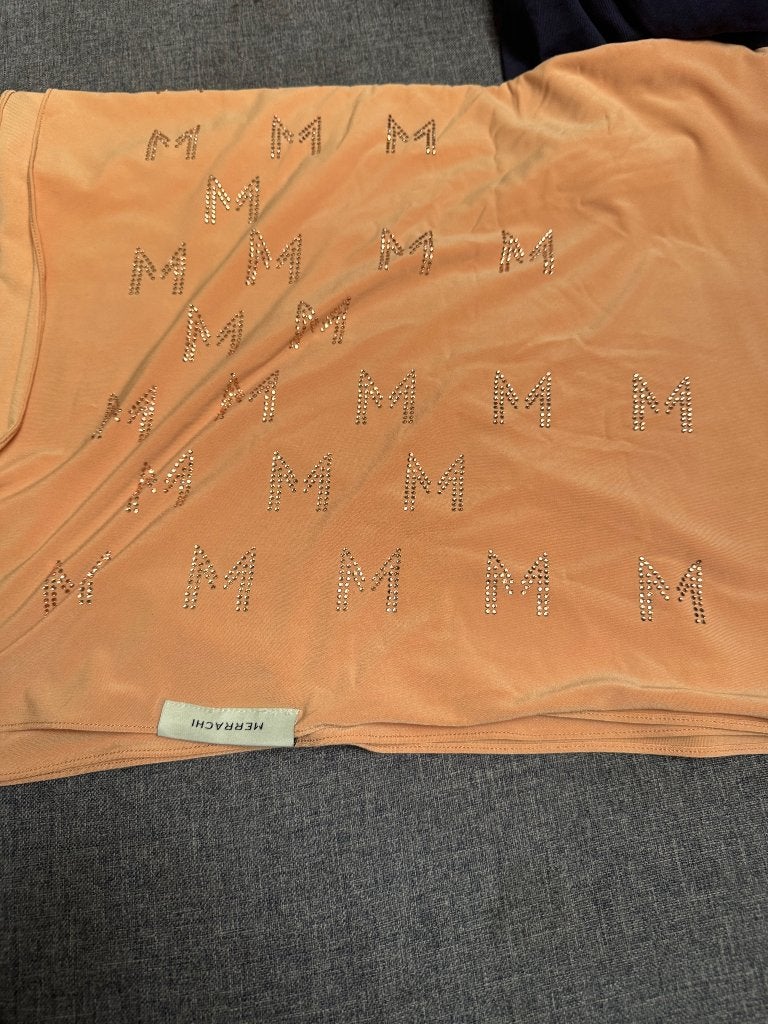 Merrachi sjaal, Ophalen of Verzenden, Zo goed als nieuw, Maat 46/48 (XL) of groter, Sjaal
