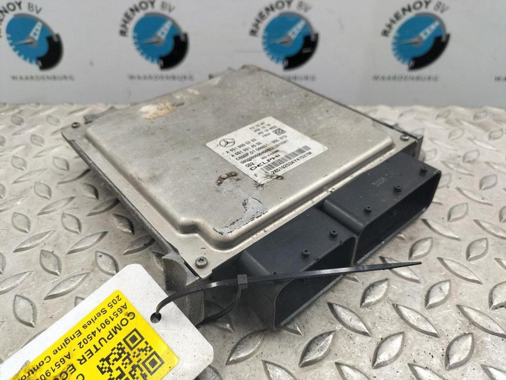 MERCEDES C-CLASS COMPUTER ECU 6519005203 2018, Auto-onderdelen, Ophalen of Verzenden, Gebruikt, ARN erkend