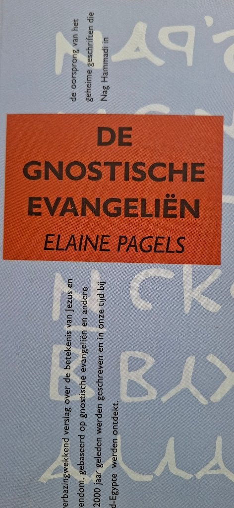 Elaine Pagels, De gnostische evangeliën, Boeken, Ophalen of Verzenden, Gelezen