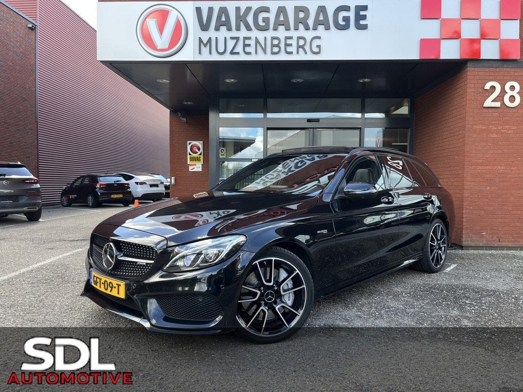 Mercedes-Benz C-Klasse Estate AMG 43 4MATIC // BURMESTER //, Auto's, Mercedes-Benz, Bedrijf, Te koop, C-Klasse, 360° camera, 4x4