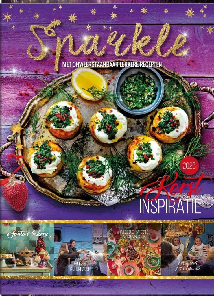 Aviko Sparkle kookboek Kerstinspiratie 2025. Nieuw. Glossy., Nieuw, Ophalen of Verzenden, Aviko, Hoofdgerechten