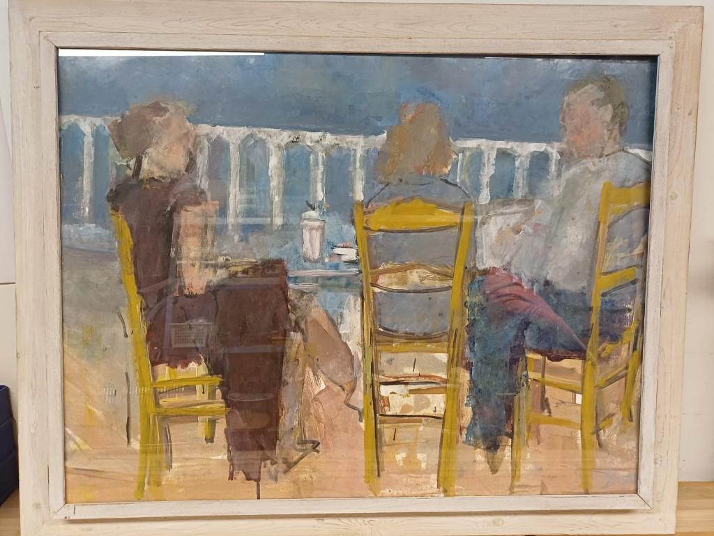 Schilderij Yvonnen Jongert - Acryl, Antiek en Kunst, Ophalen of Verzenden