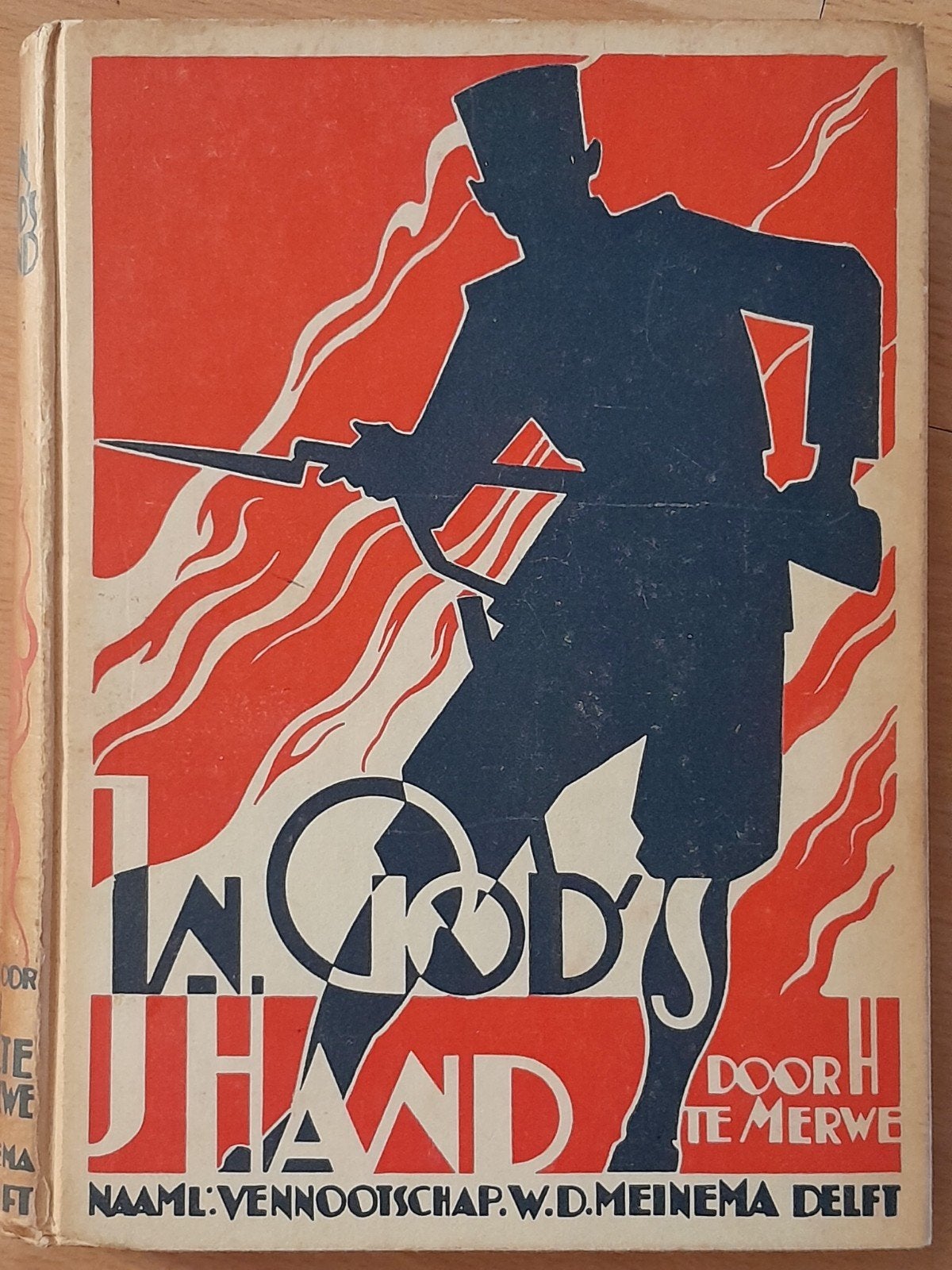 In gods hand, Verzamelen, Militaria | Algemeen, Ophalen of Verzenden, Landmacht, Nederland, Boek of Tijdschrift