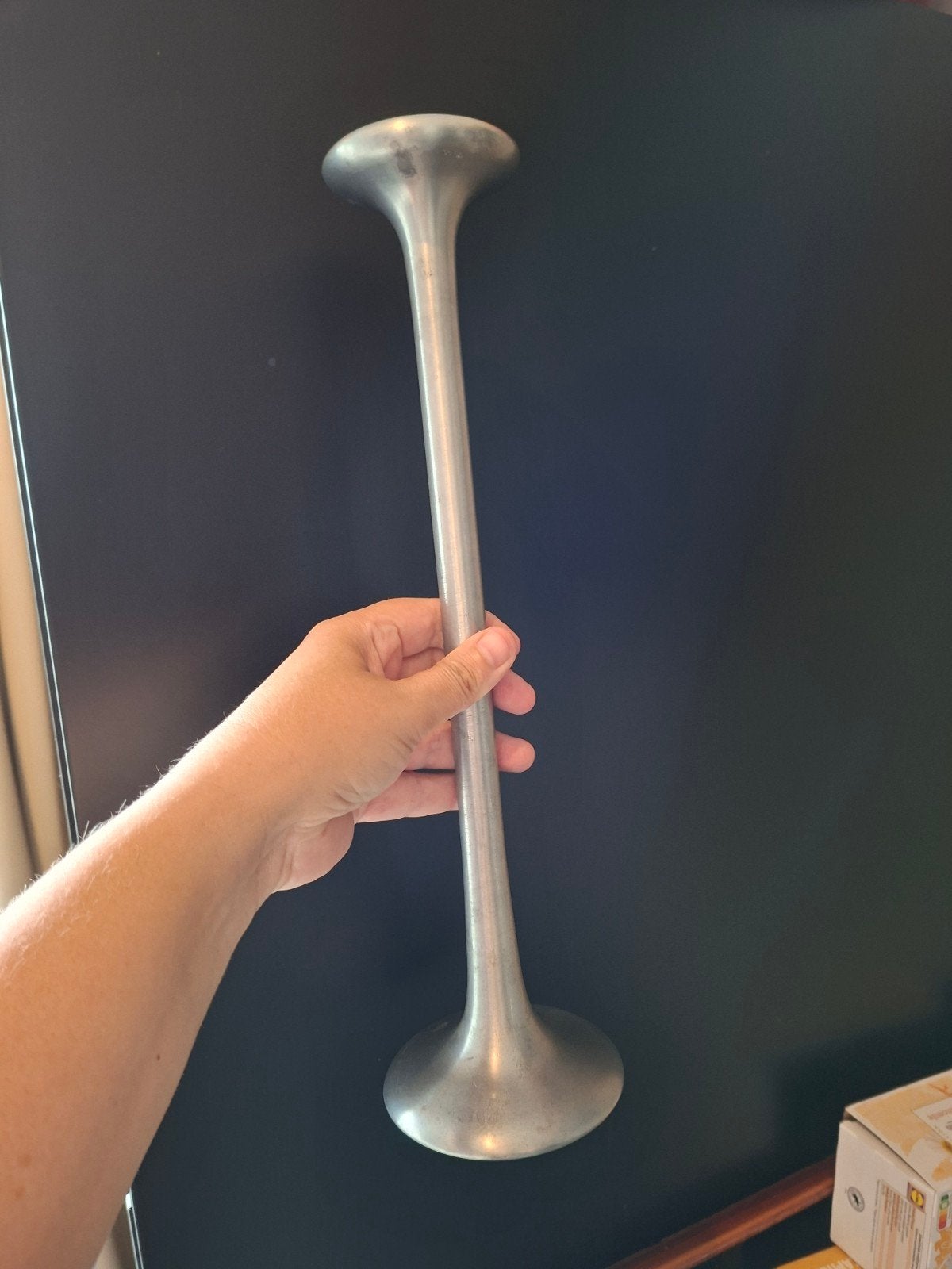 Vintage Ikea Kagla kandelaar door Carl Öjerstam, aluminium, Ophalen of Verzenden
