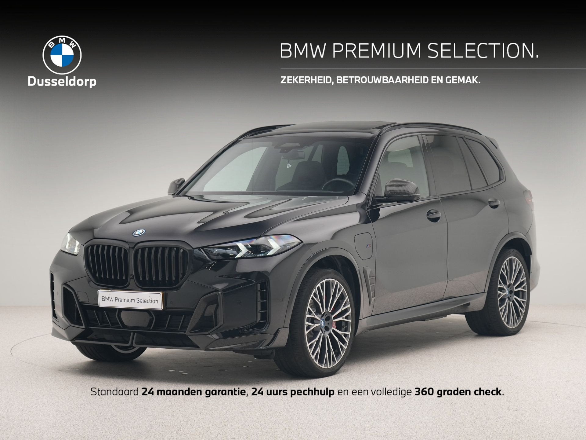 BMW X5 xDrive50e SoH 100% (bj 2024, automaat), Auto's, Dealer onderhouden, Gebruikt, 2395 kg, Overige brandstoffen