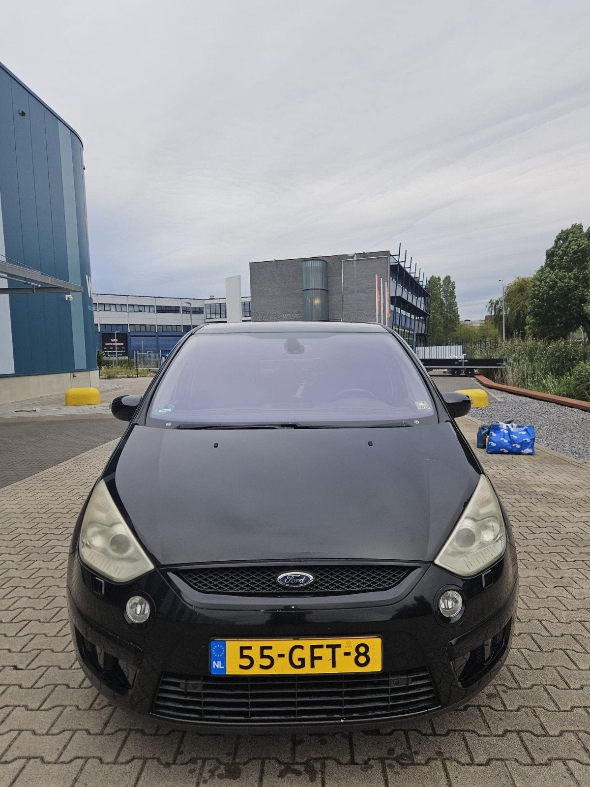 Ford S-Max 2.3 16V AUT 2008 Zwart, Auto's, 1250 kg, 4 cilinders, 160 pk, 1558 kg