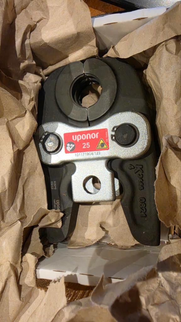 Uponor U25 Persbek voor Persmachine – Nieuw in doos, Doe-het-zelf en Verbouw, Gereedschap | Handgereedschap, Uponor GmbH, Industriestraße 56 97437 Hassfurt Germany
Postadres fabrikant:
Uponor GmbH
Industriestraße 56
97437 Hassfurt
Germany

E-mailadres fabrikant:
info.nl@uponor.com

Or simpler, Marktplaats usually also accepts:

E-mailadres fabrikant:
info@uponor.com