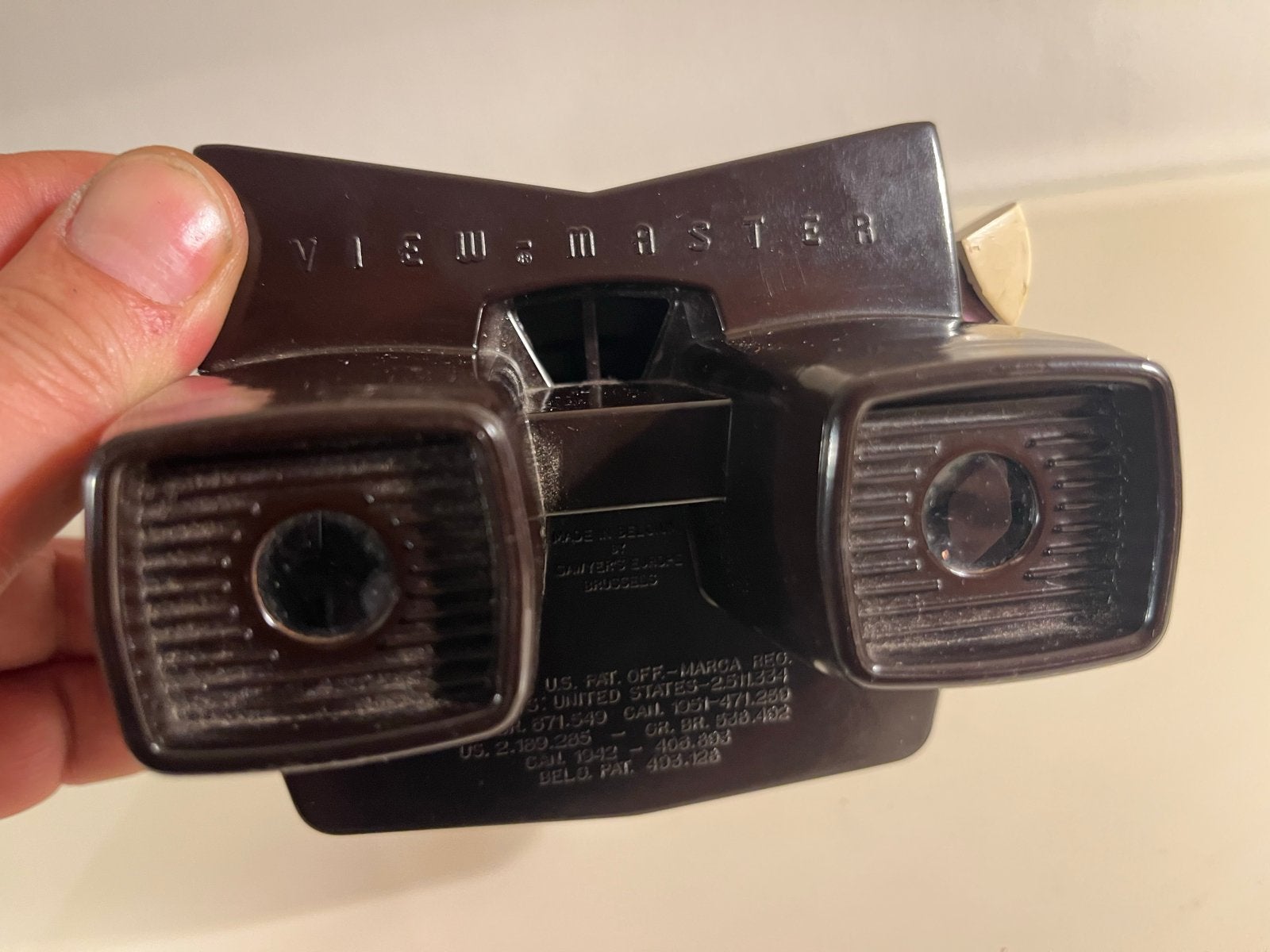 Vintage View-Master Stereoscoop - Bruin bakeliet, Ophalen of Verzenden, Gebruikt