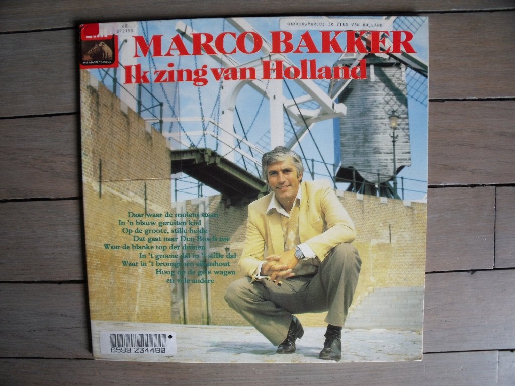 Marco Bakker - Ik zing van Holland, Gebruikt, Overige genres, Ophalen of Verzenden, 12 inch