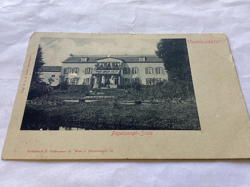 Veenklooster Fogelsangh-State 1900, Ophalen of Verzenden, Voor 1920, Ongelopen, Friesland