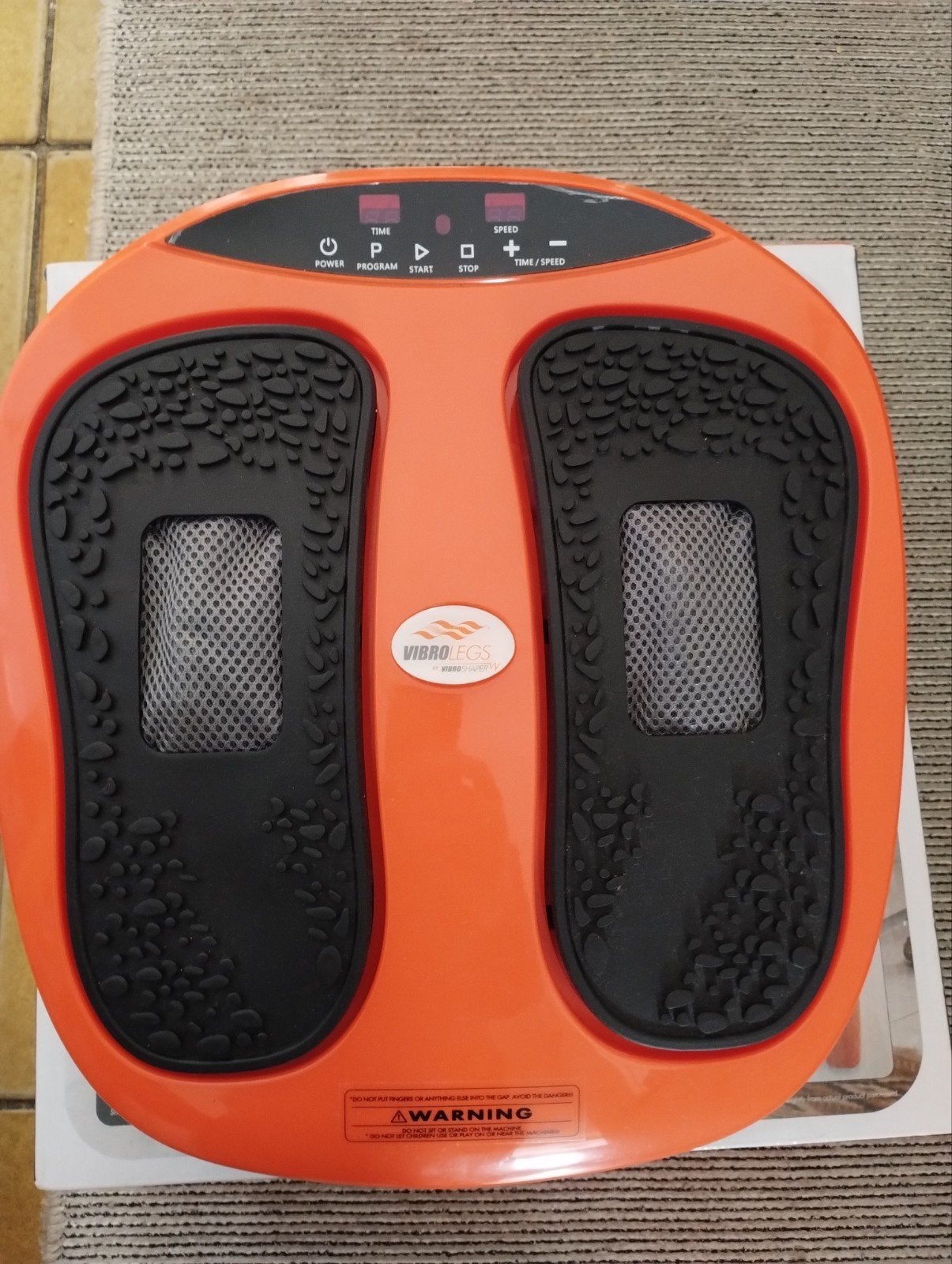 Vibrolegs Vibroshaper Voet Been tril massage, Ophalen of Verzenden, Zo goed als nieuw, Apparaat
