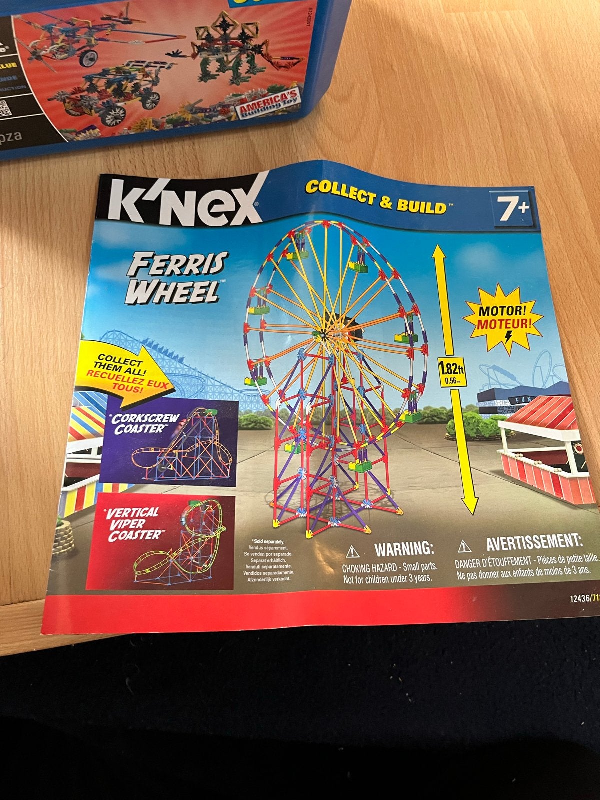 K'nex Bouwset - Ferris Wheel & Meer (408 stuks), Ophalen, Gebruikt, K'nex