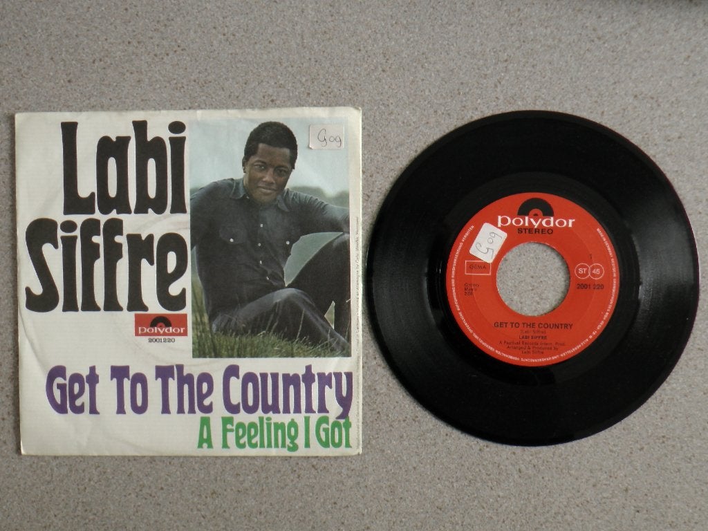 Labi Siffre - Get to the country VINYL SINGLE, Gebruikt, 7 inch, Pop, Fotohoes
