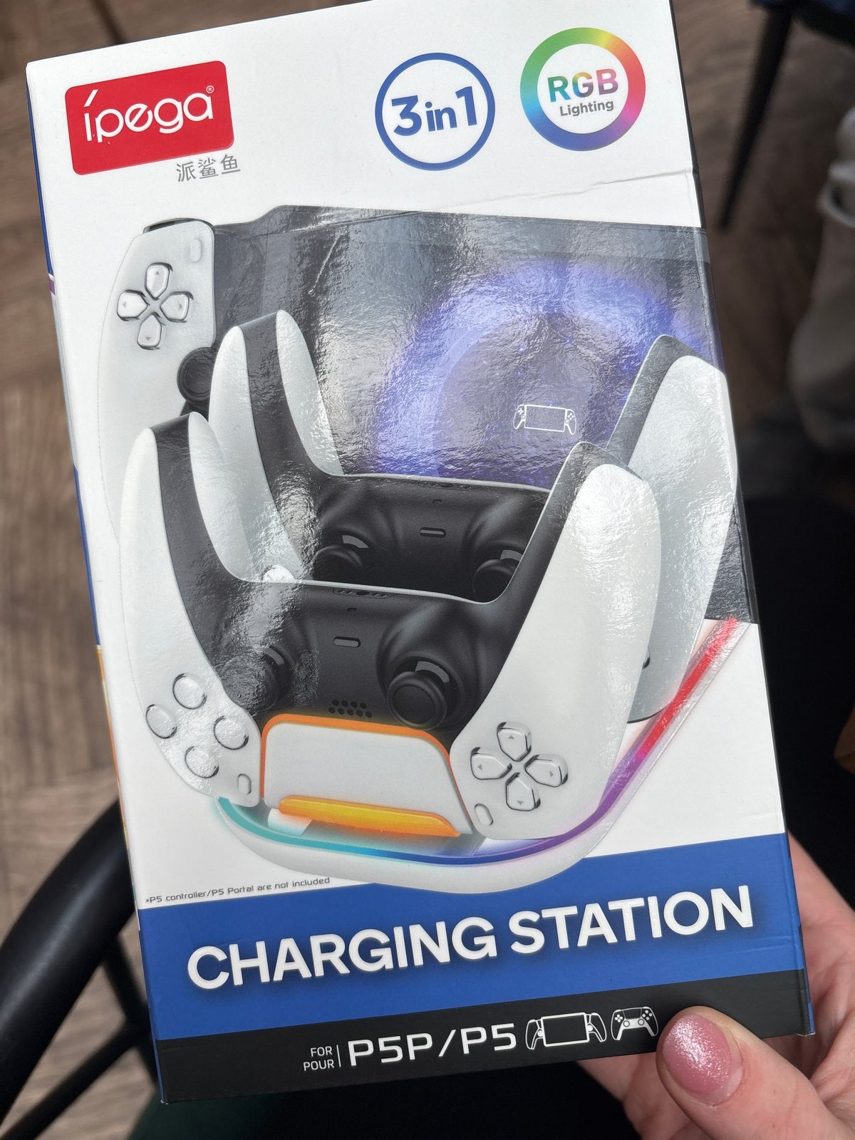 iPega 3-in-1 Oplaadstation voor PS5 Controllers & Portal, Ophalen of Verzenden, Nieuw, Overige controllers, PlayStation 5