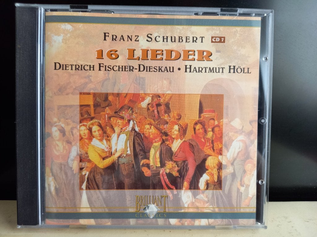 Schubert Franz - 16 Lieder -D.Fischer-Dieskau & Hartmut Holl, Ophalen of Verzenden, Modernisme tot heden, Zo goed als nieuw, Overige typen