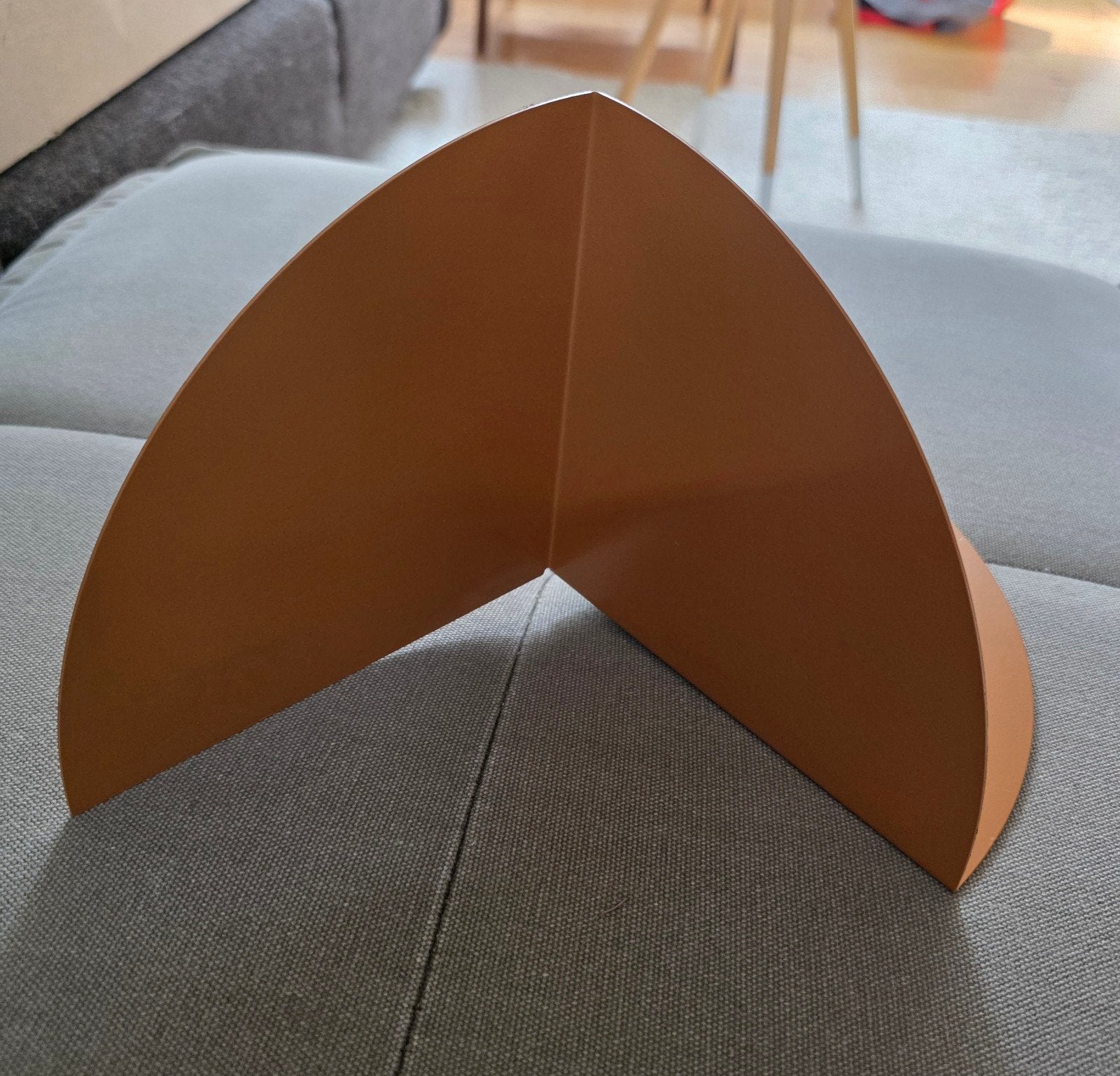 Hübsch Design Boekensteunen - Origami Bookend, Nieuw, Ophalen of Verzenden, Bruin, Metaal