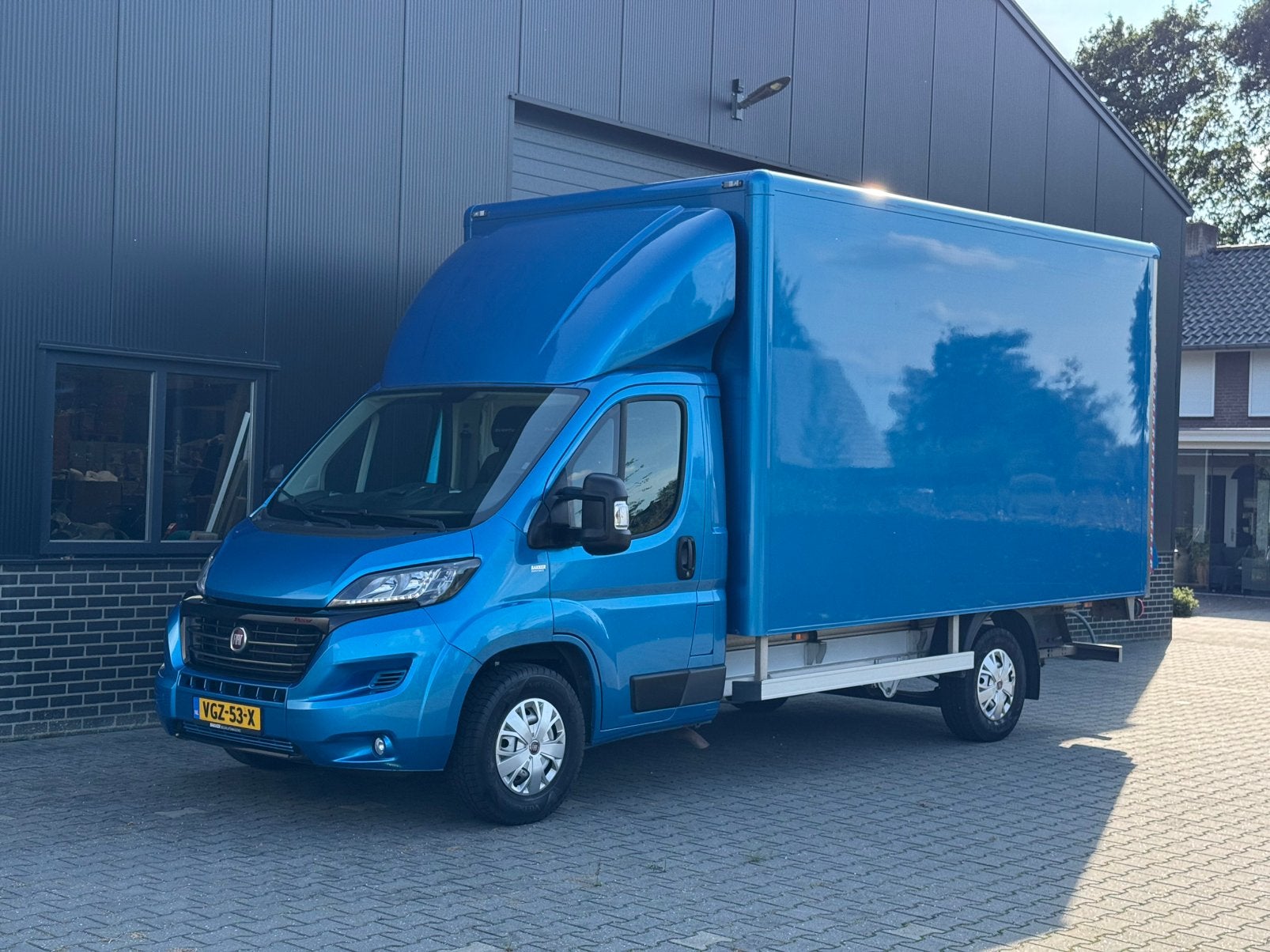 Fiat Ducato 2020 Heavy Duty Dhollandia | grote beurt gehad, Auto's, Stof, Blauw, Origineel Nederlands, Diesel