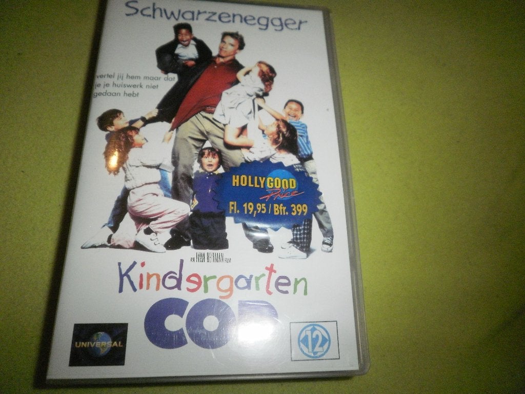 KINDERGARTEN COP! Komedie met A.Schwarzenegger Op VIDEO!, Verzenden, Alle leeftijden, Zo goed als nieuw, Komedie