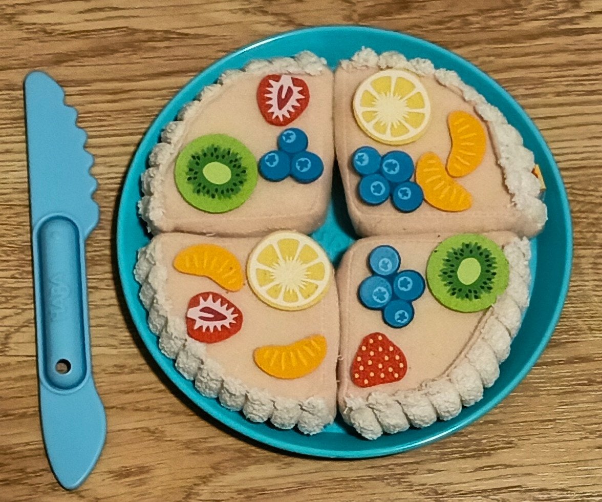 Haba biofino fruittaart fruit cake speeleten, Verzenden, Zo goed als nieuw, Overige materialen