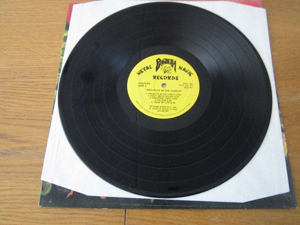 Foto 6 van Pantera -Projects In The Jungle 1984 Metal Magic MMR 1984 LP