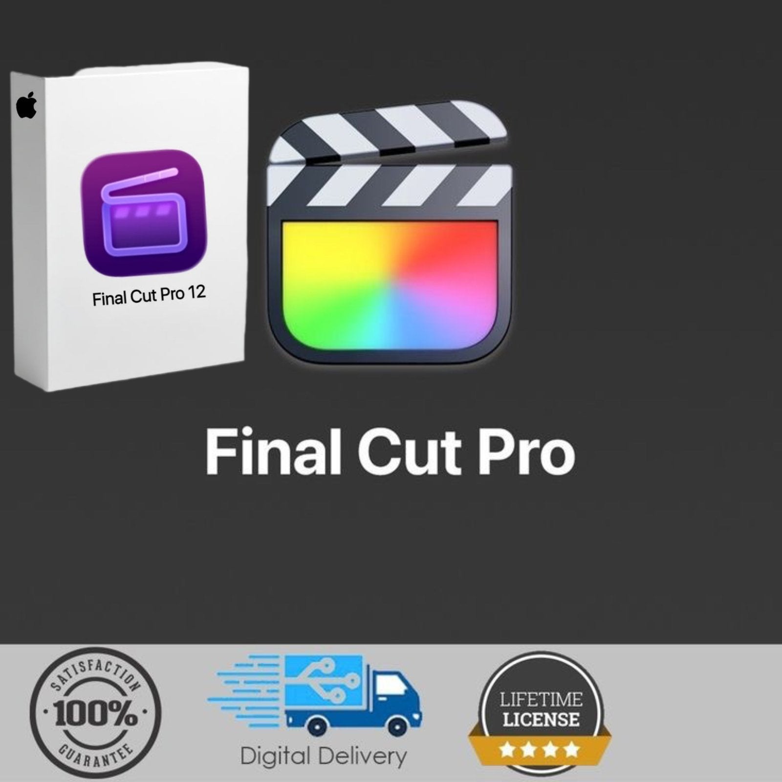Final cut Pro 12  (levenslange versie), Ophalen of Verzenden, Nieuw