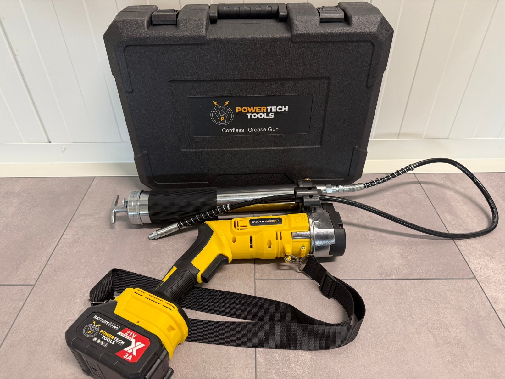 Accu Vetspuit Smeerpomp -  21V PowerTechtools, Ophalen of Verzenden, Nieuw