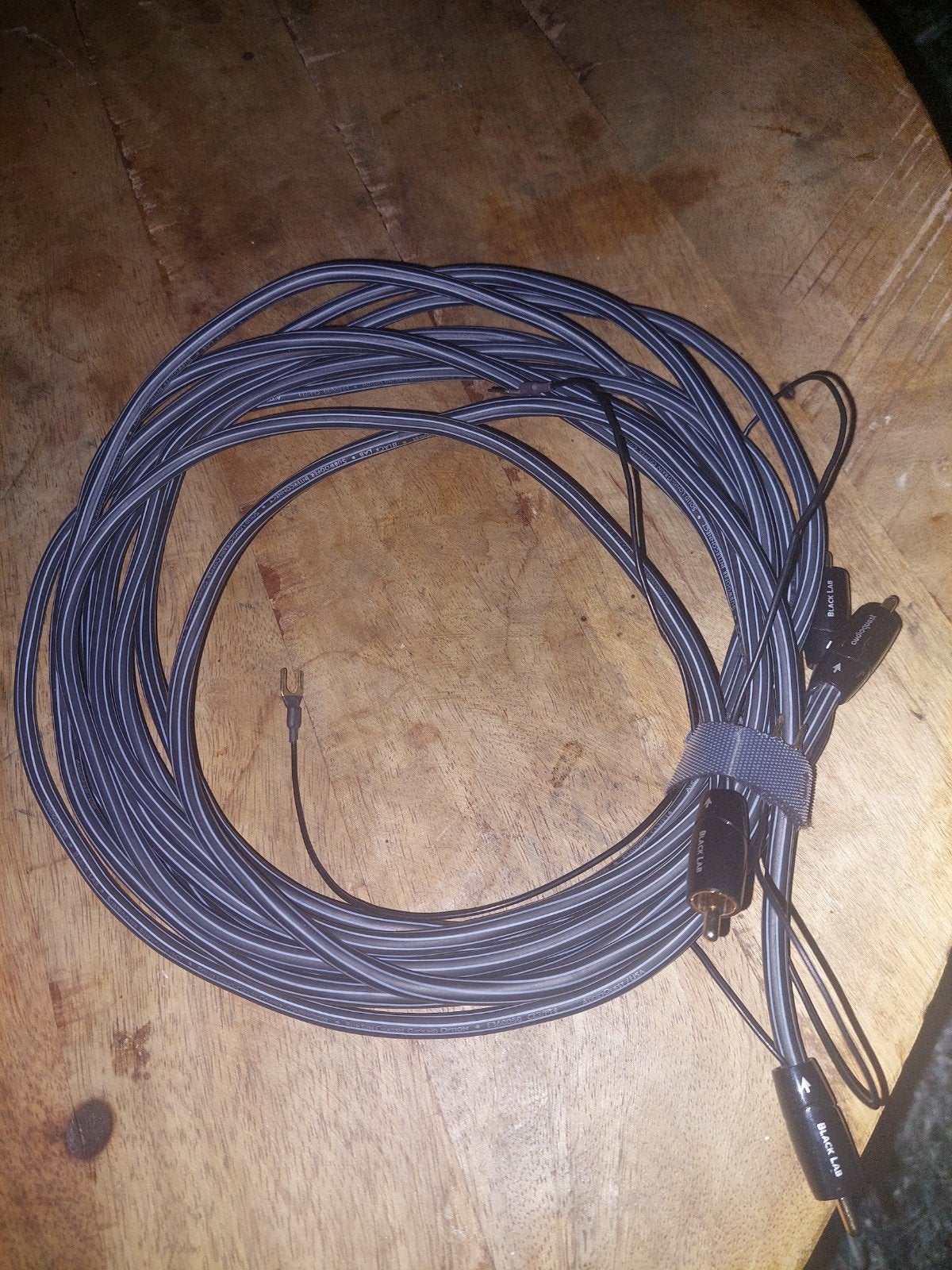Audioquest subwoofer kabels 2x 3m, Ophalen of Verzenden, 2 tot 5 meter, Luidsprekerkabel