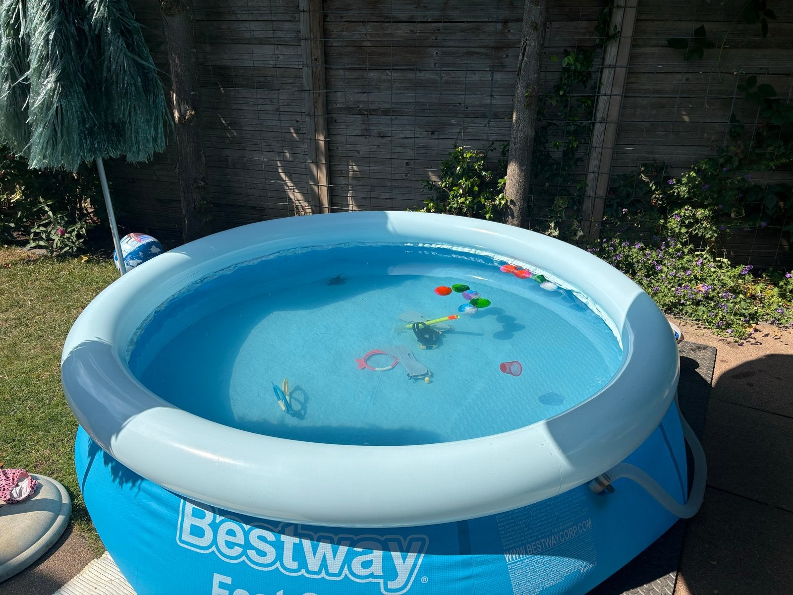 Bestway Fast Set Opzetzwembad met filterpomp, Ophalen, Gebruikt, Rond, Opzetzwembad