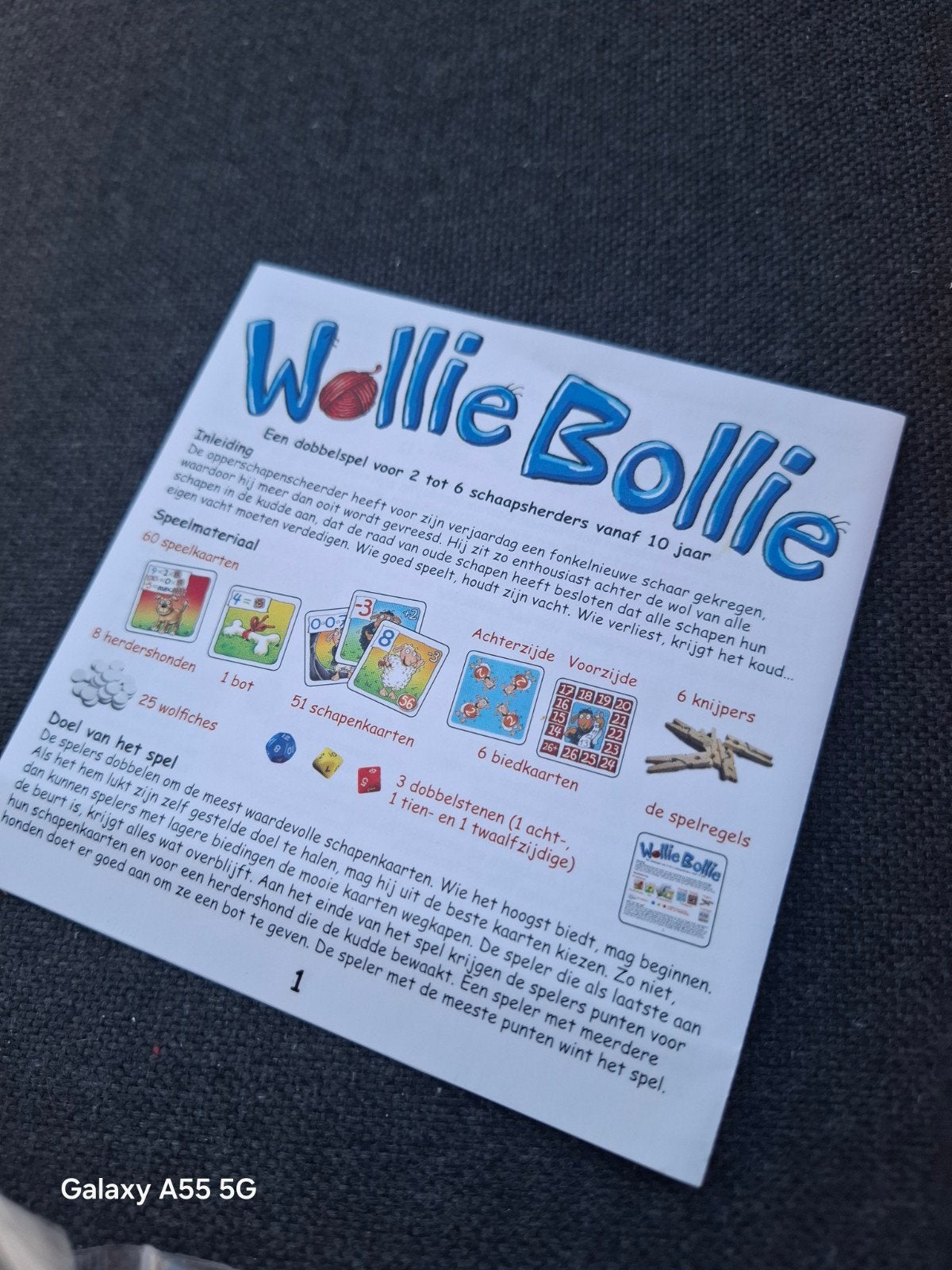 Wollie Bollie - Leuk dobbelspel voor jong en oud!, Zoch, Vijf spelers of meer, Info@999games.nl, Postbus 60230, NL-1320 AG Almere