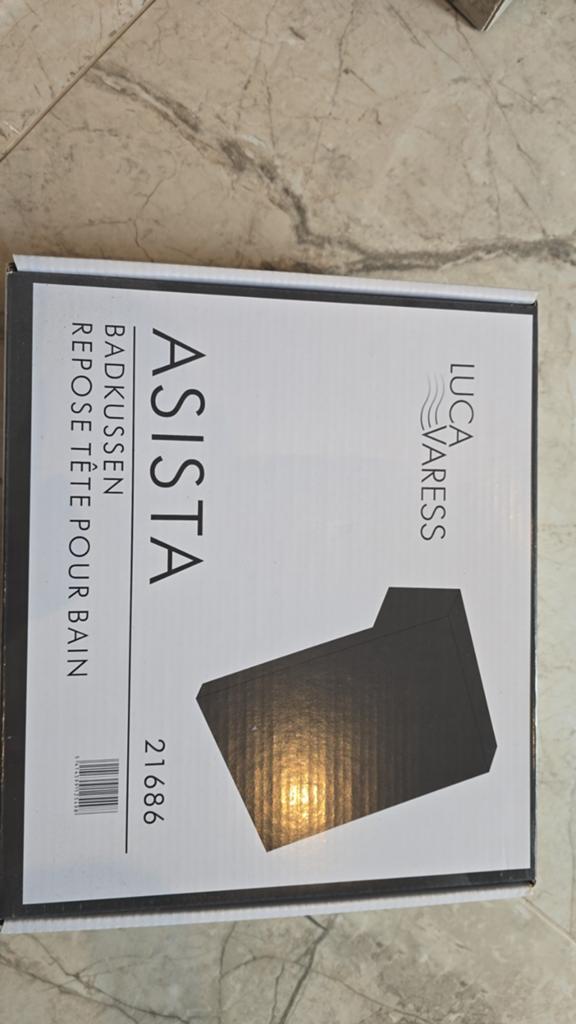Nieuw Luca Varess ASISTA Badkussen - Ongeopend Pakket, Ophalen of Verzenden, Nieuw, Overige typen