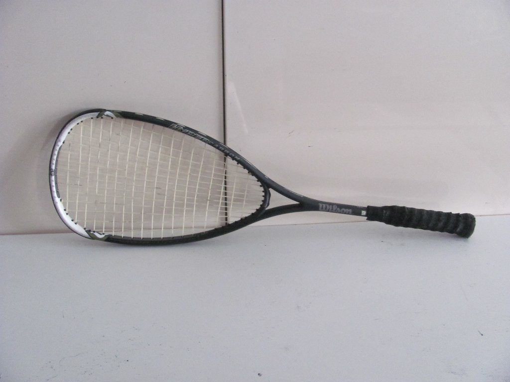 squashracket van Wilson de hyper hammer, Ophalen of Verzenden, Zo goed als nieuw, Racket, Met hoes