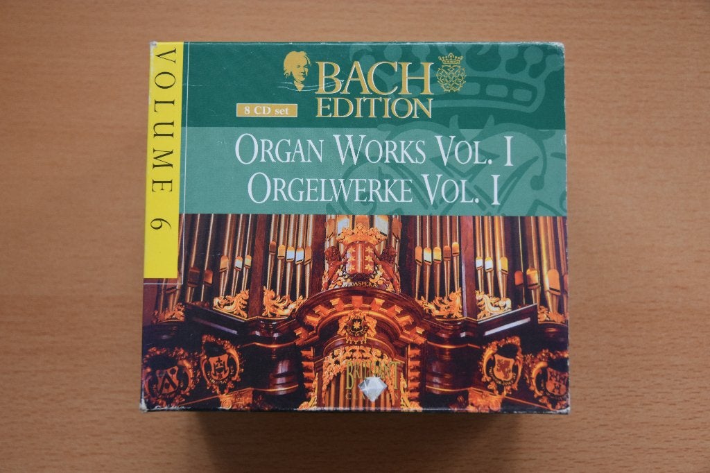 8 Cd Hans Fagius speelt J.S. Bach vol 1, Ophalen of Verzenden, Barok, Zo goed als nieuw, Overige typen