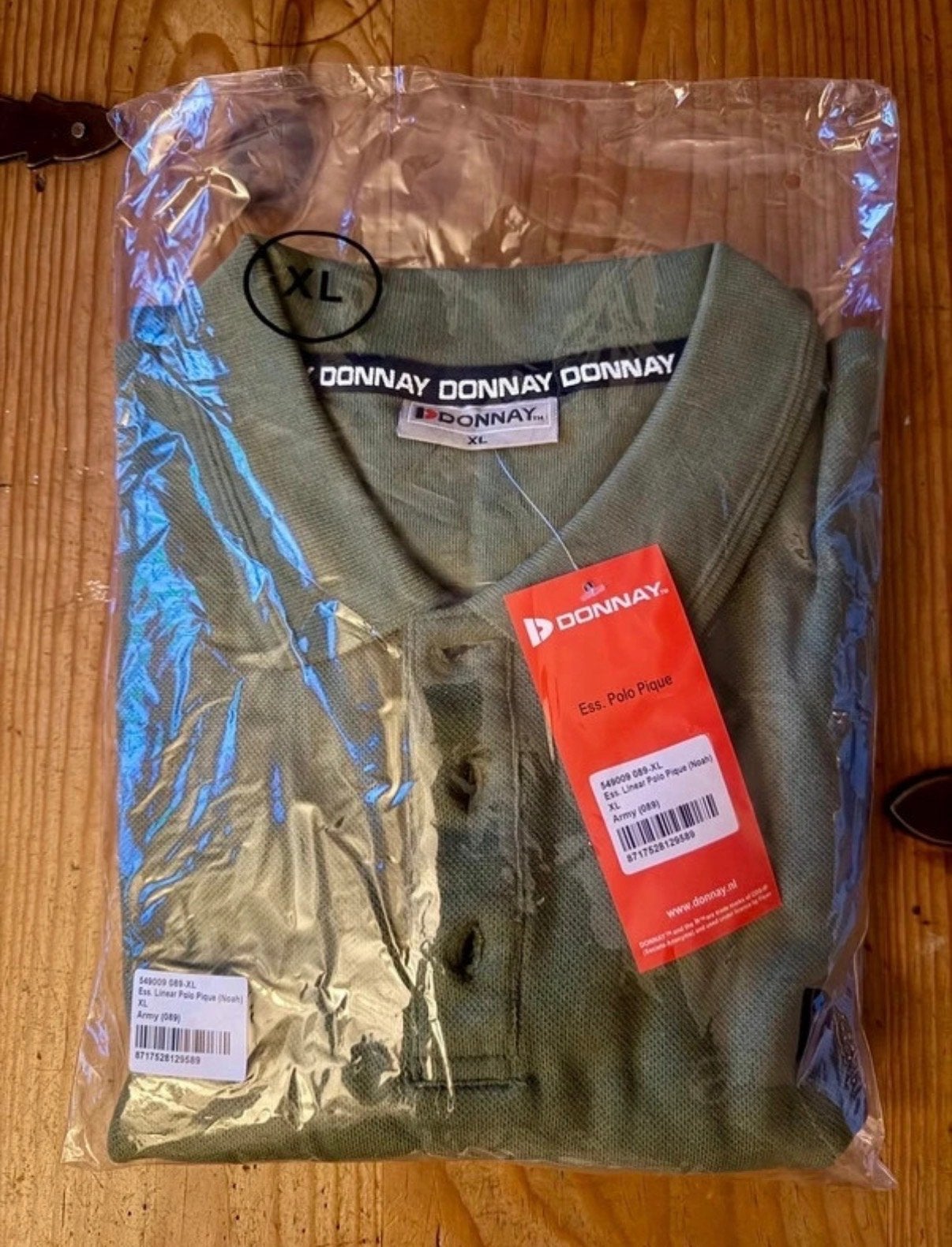 Donnay Poloshirt XL Groen NIEUW, Ophalen of Verzenden, Nieuw