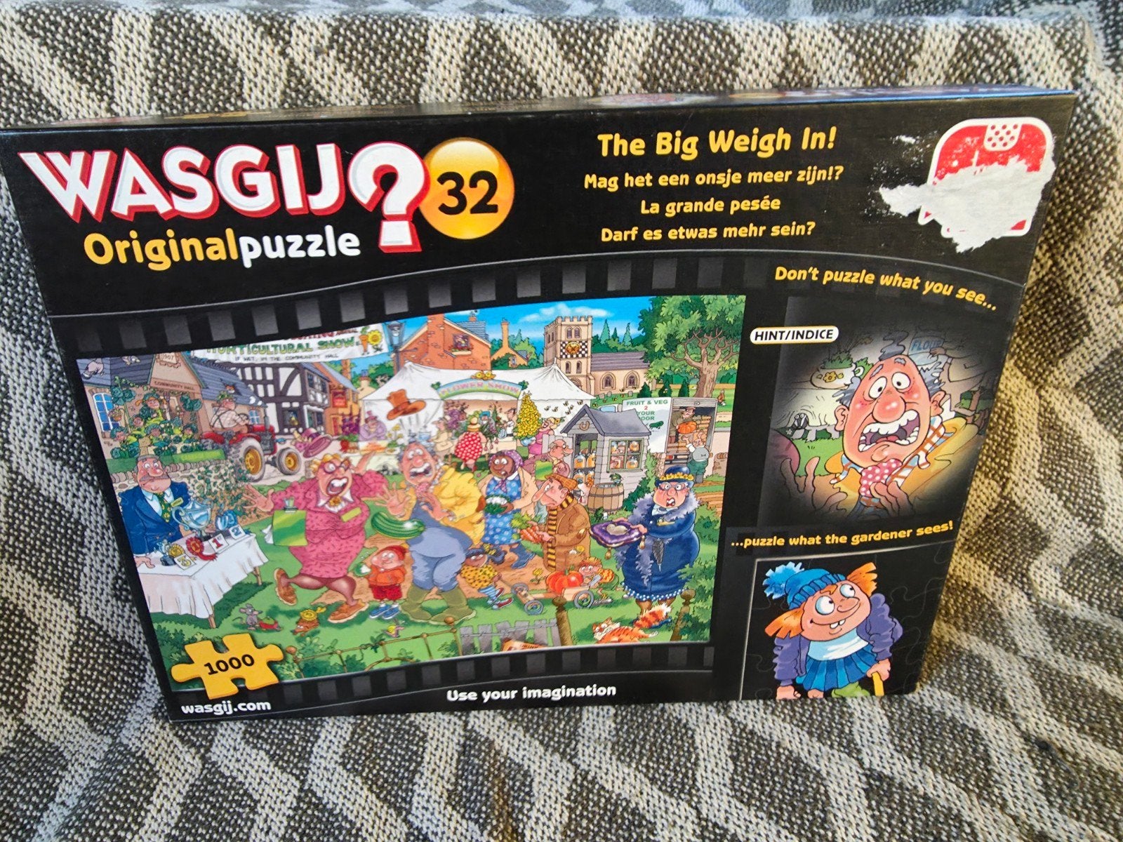 Wasgij Original puzzels 1000 stukjes, Ophalen, 500 t/m 1500 stukjes, Zo goed als nieuw, Legpuzzel