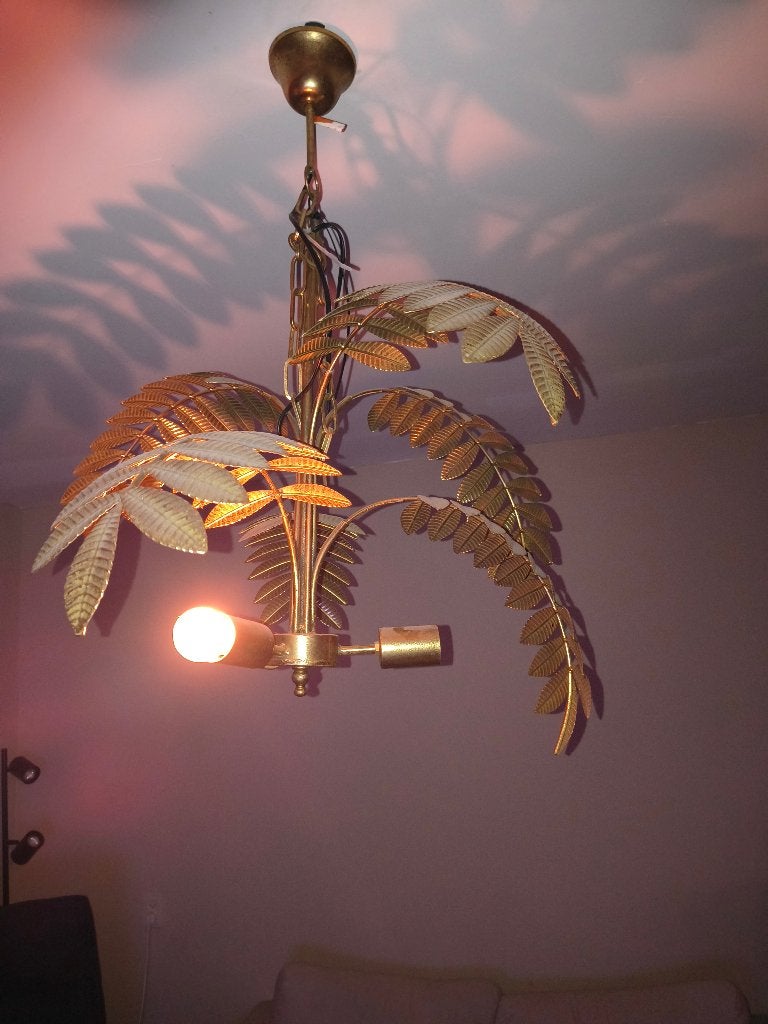 botanische hanglamp in hoogte verstelbaar, Ophalen, Zo goed als nieuw, Metaal