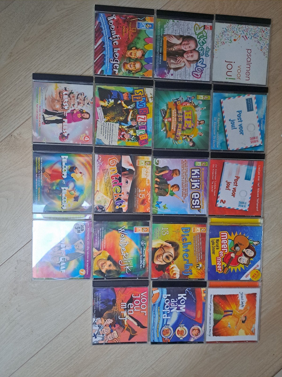 CD's met christelijke kinderliedjes, Cd's en Dvd's, Ophalen of Verzenden, Zo goed als nieuw