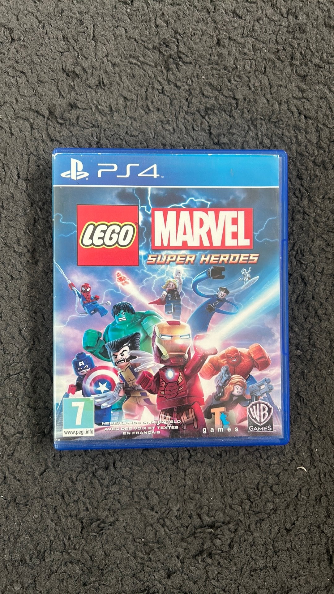 Lego Marvel super heroes ps4, Spelcomputers en Games, Games | Sony PlayStation Vita, 2 spelers, Zo goed als nieuw, Vanaf 7 jaar