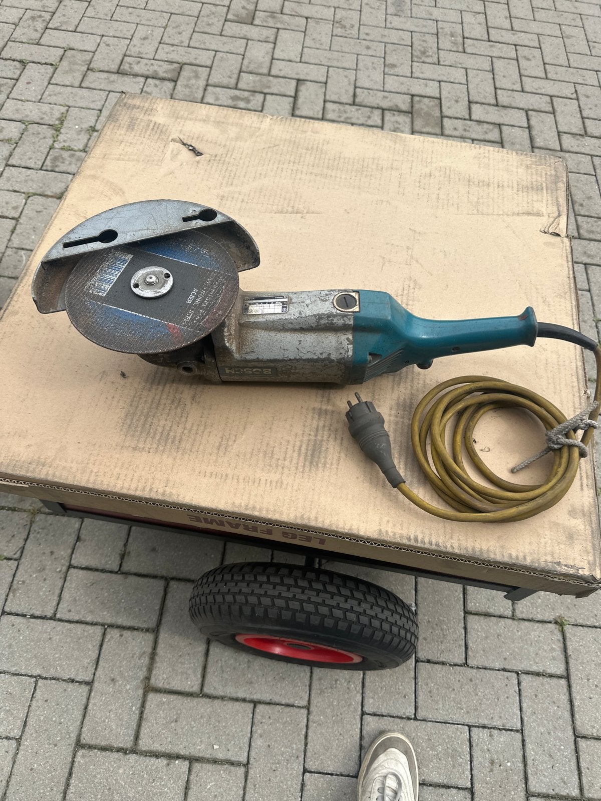 Bosch Haakse Slijper - Gebruikt maar functioneel, Ophalen, Gebruikt, Haakse slijper, Bosch